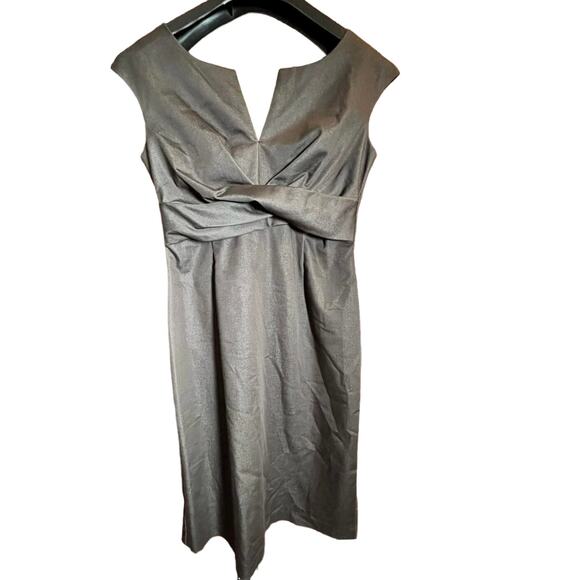 Donna Rico Sleeveless Fit & Flare Dress Gray Size 6 women - Picture 1 of 12